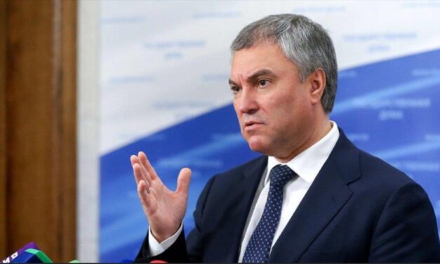 Il Presidente della Duma Volodin consiglia ai paesi membri di uscire dalla UE