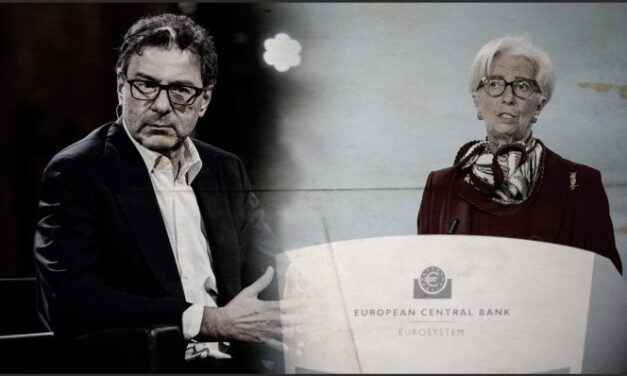 Il ministro Giorgetti critica aspramente la Bce…. ma è lui insieme al suo governo, il Sovrano!