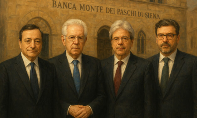 MPS “dalle stalle alle stelle”. Le oligarchie italiane prosperano nonostante l’Euro.