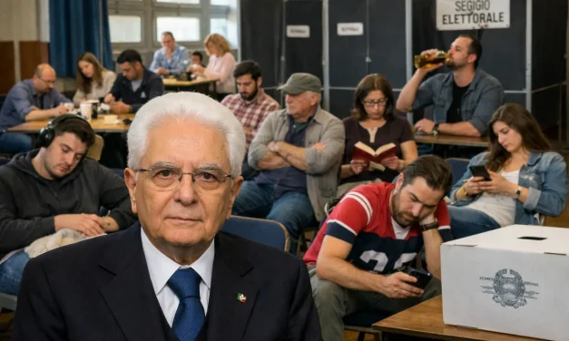 Al Potere fa paura l’astensionismo. Ormai non lo nasconde più nemmeno Mattarella!