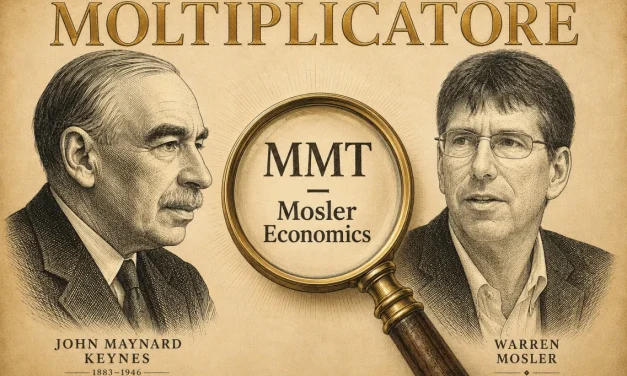 Il moltiplicatore keynesiano e la MMT: cosa resta dell’intuizione dell’economista britannico alla luce del monopolio pubblico rappresentato dalle valute degli stati?