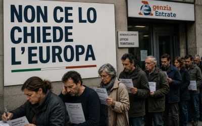 Aliquota massima IRPEF a 50 mila euro. Non ce lo chiede l’Europa!