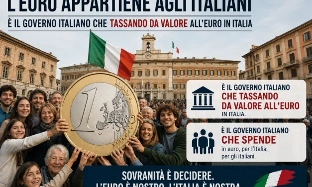 Anche la UE conferma che la sovranità monetaria è sempre in mano ai singoli Stati